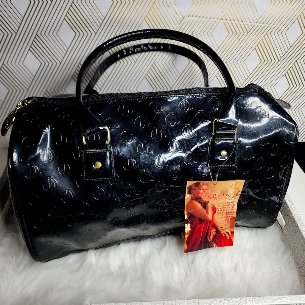 Black Monogram Queen Latifah Handbag